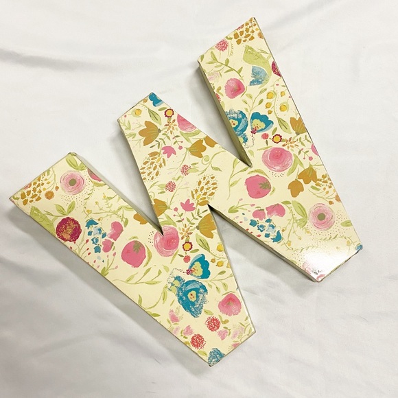 Shabby Chic Floral Metal W - Picture 1 of 10
